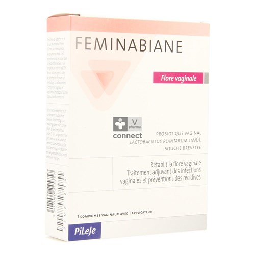 Pileje Feminabiane Flore Vaginale 7 Comprimés Vaginaux