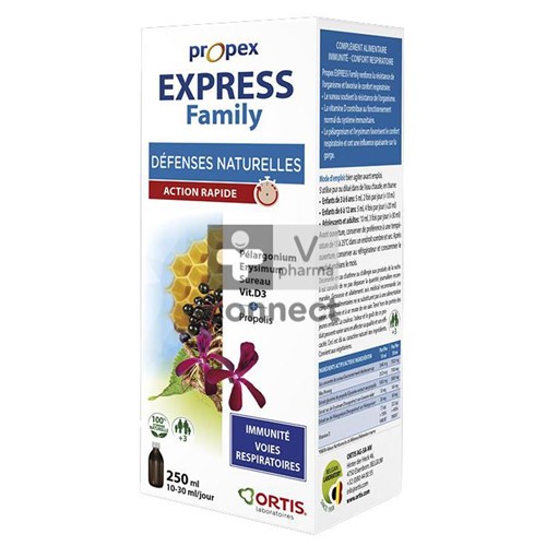 Ortis Propex Express Family Siroop 250ml