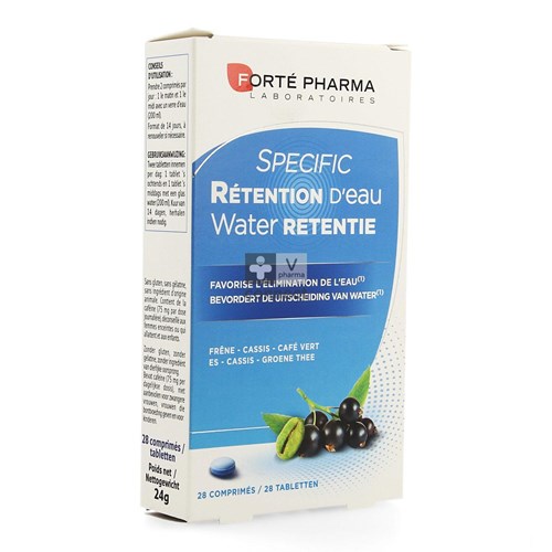 Forte Pharma Specific Retension Eau 28 Comprimés