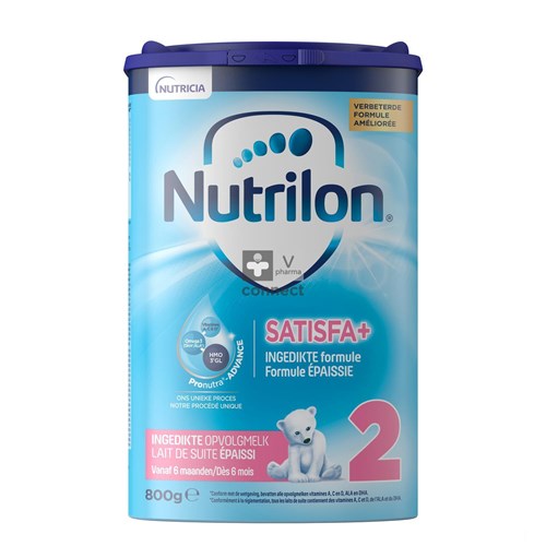 Nutricia Nutrilon 2 Satieté Lait de Suite avec Pronutra 800 g