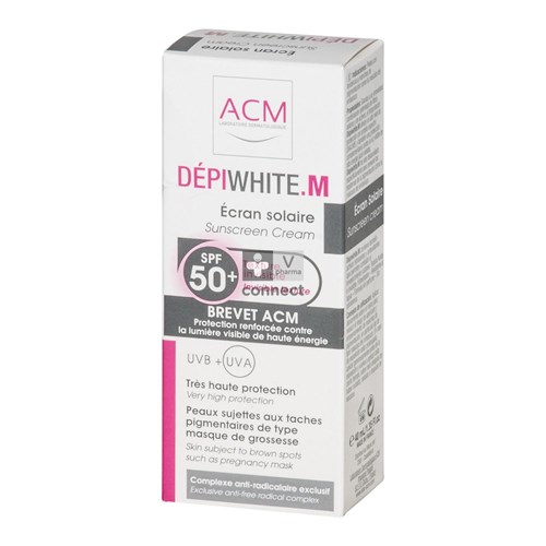 Depiwhite M Ecran Solaire SPF50 Crème 40 ml