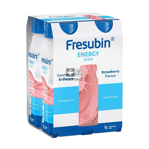 Fresubin Energy Drink Fraise 4 x 200 ml