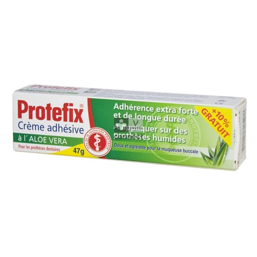 Protefix Creme Adhesive à l' Aloe Vera 40 ml + 10 % Gratuit