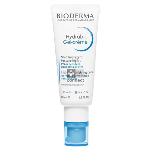 Bioderma Hydrabio Gel Crème Soin Hydratant Léger 40 ml