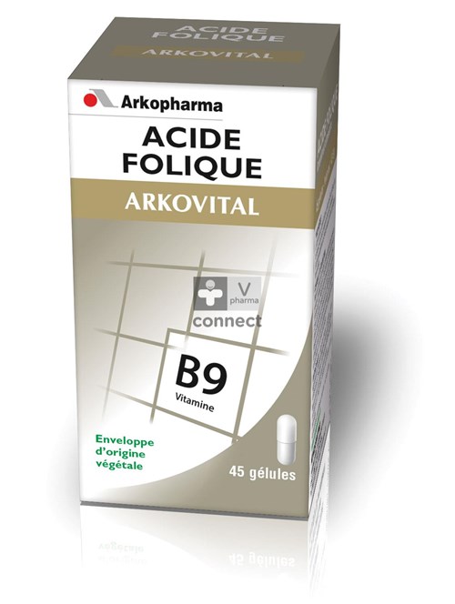 Arkovital Acide Folique + Vitamine B9  45 Gélules