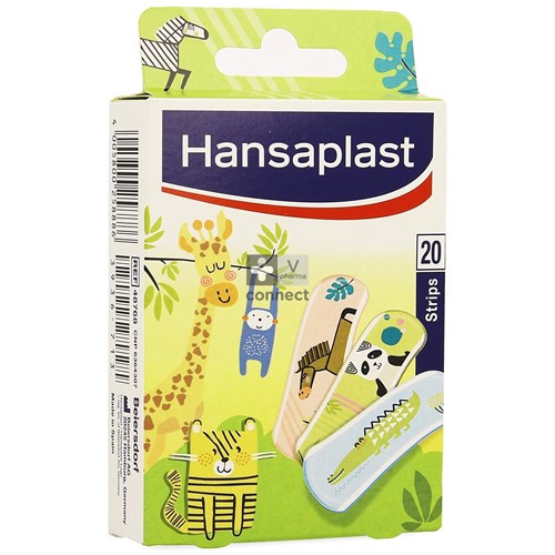 Hansaplast Junior Pansement Animals Strips 20 Pièces