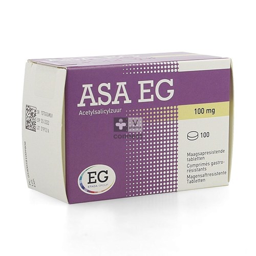 ASA EG 100 Mg 100 Comprimés