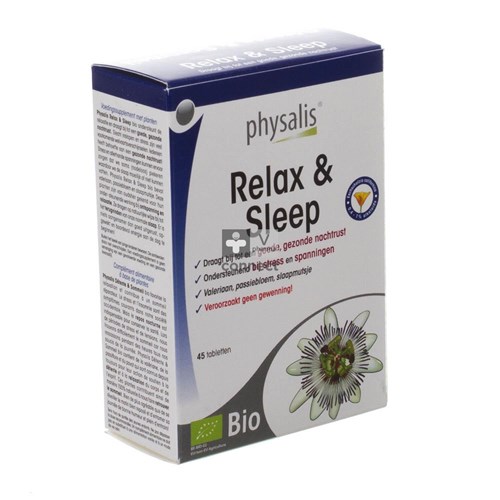 Physalis Relax & Sleep Bio New Tabl 45