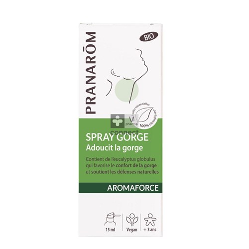 Pranarom Aromaforce Bio Spray Gorge 15 ml
