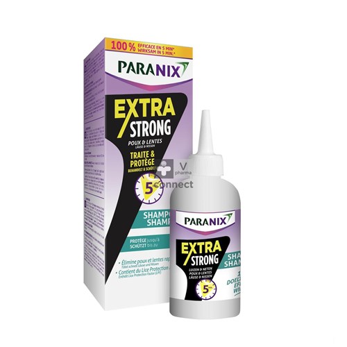 Paranix Shampooing Extra Strong 200 ml + Peigne Prix Promo