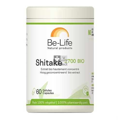 Be-Life Shitake Bio 60 Gélules