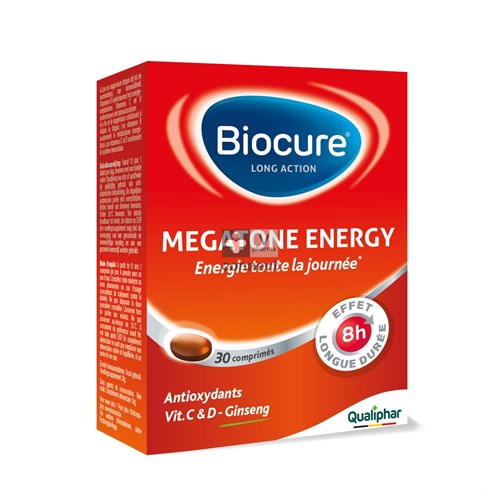 Biocure Megatone Energy La Tabl 30