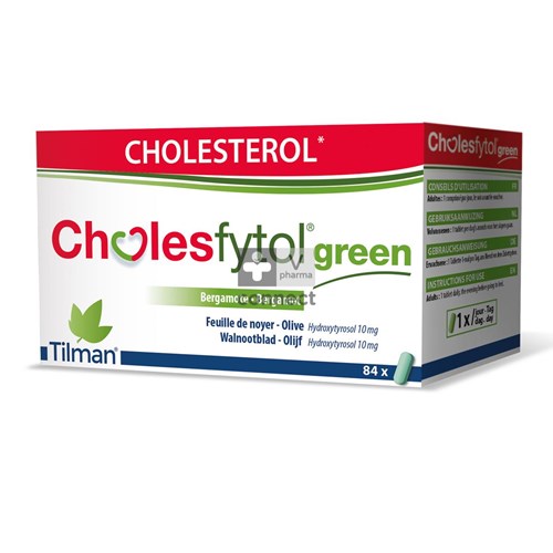 Cholesfytol Green 84 Comprimés Tilman