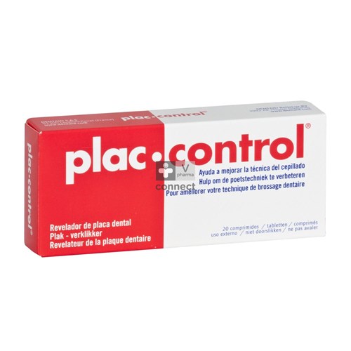 Dentaid Plac Control 2 x 10 Comprimés