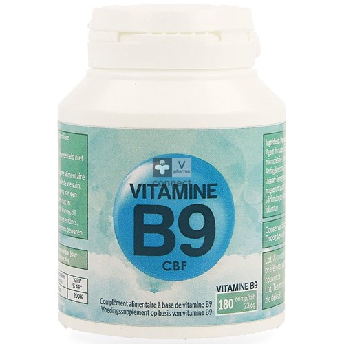 Vitamine B9 CBF 180 Comprimés