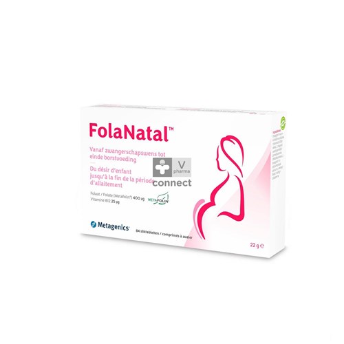 Metagenics Folanatal 84 Comprimés