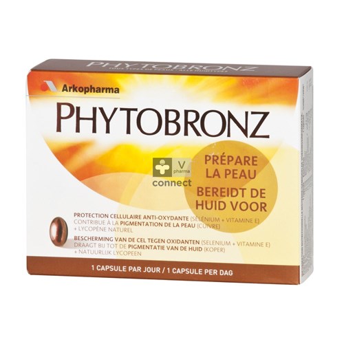 Arko Phytobronz Preparateur Solaire 30 Capsules NF