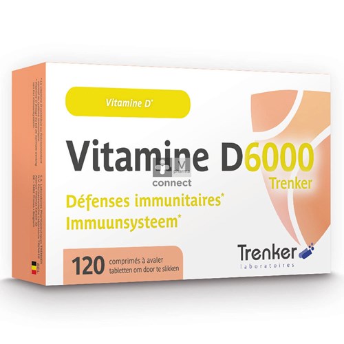 Vitamine D6000 120 Comprimés