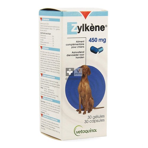 Vétoquinol Zylkene 450 mg 30 Gélules