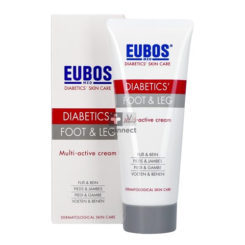 Eubos Diabetics Skin Care Pieds et Jambes Crème 100 ml