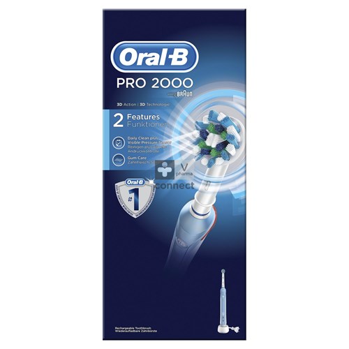 Oral B Brosse à Dents Electrique Cross Action 2000