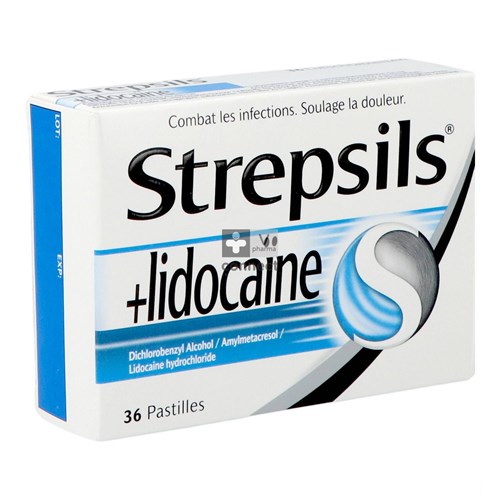 Strepsils Lidocaine 36 Pastilles