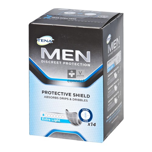 Tena Men Protective Shield Extra Light 14 Pièces