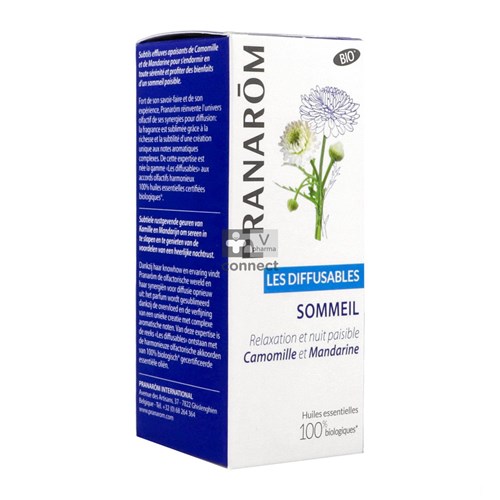Pranarom Les Diffusables Bio Sommeil Relaxation 30 ml