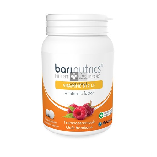 Metagenics Barinutrics Vitamine B12 Framboise 90 Comprimés