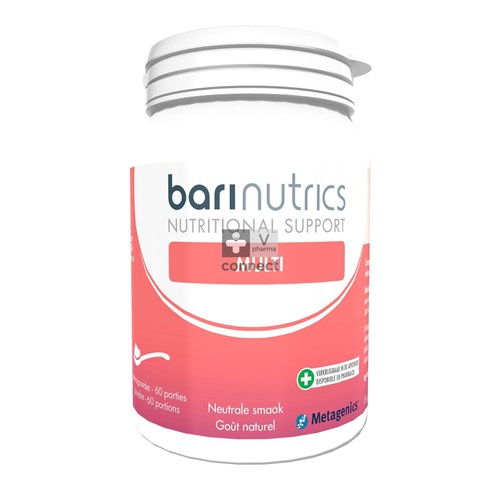 Metagenics Barinutrics Multi Powder Nature 60 Portions