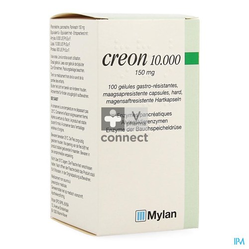 Creon 150 mg 100 Gélules
