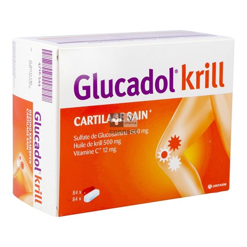 Glucadol Krill 84 Compléments + 84 Gélules