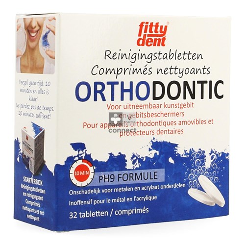 Fittydent Orthodontic Reiniging Bruistabl 32