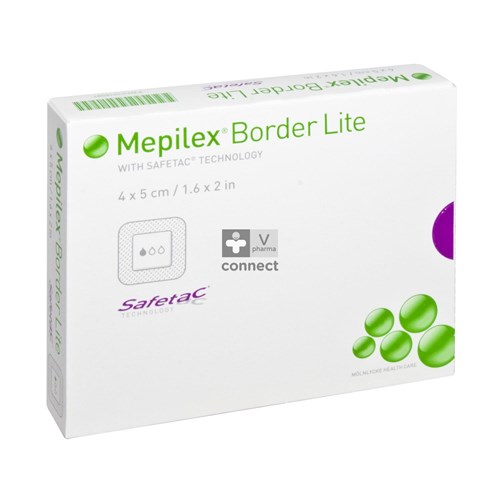 Mepilex Border Lite Verb Ster 4,0x 5,0 10 281000