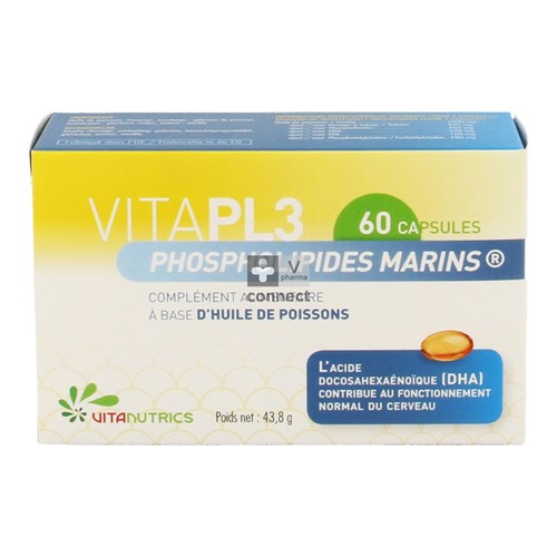 Vitanutrics Vitapl3  60 Capsules Molles