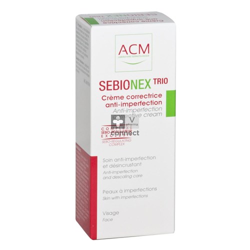 Sebionex Trio Crème Correctrice Anti Imperfection 40 ml