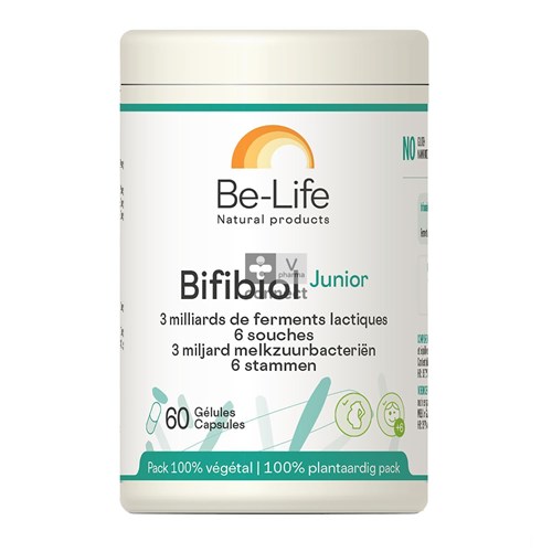 Be-Life Bifibiol Junior 60 Gélules