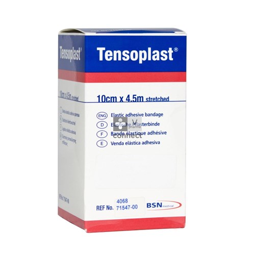 Tensoplast Bande Boite Carton 10 cm X 4.5 m 71547
