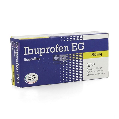 Ibuprofen EG 200 Mg 30 Comprimés