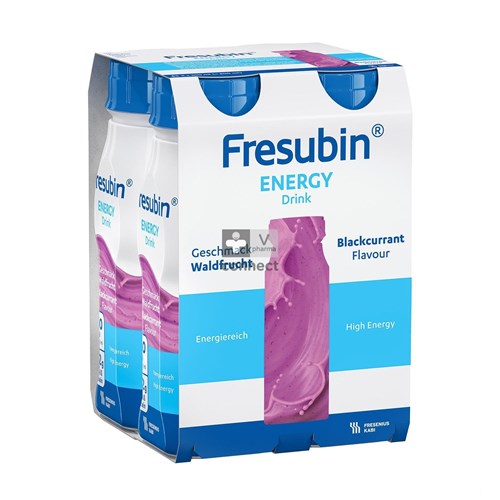 Fresubin Energy Drink Cassis 4 x 200 ml