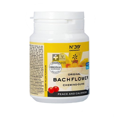 Bach Flower Urgence Chewing Gums 40 Pièces