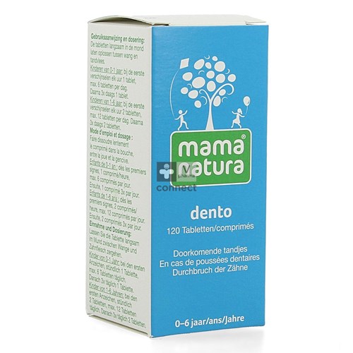 Mama Natura Dento 120 Comprimés ( Anciennement Chamodent )