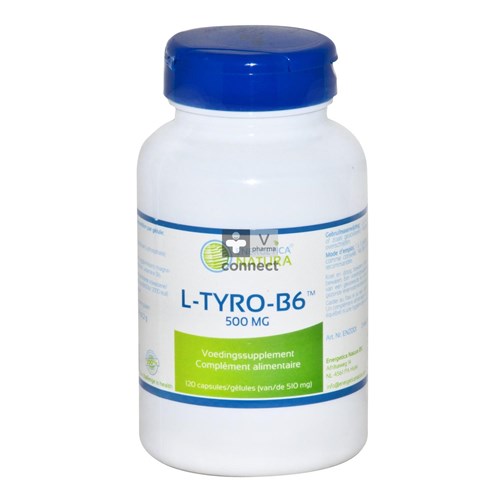 Energetica Natura L-Tyro-B6  500 mg 120 Gélules