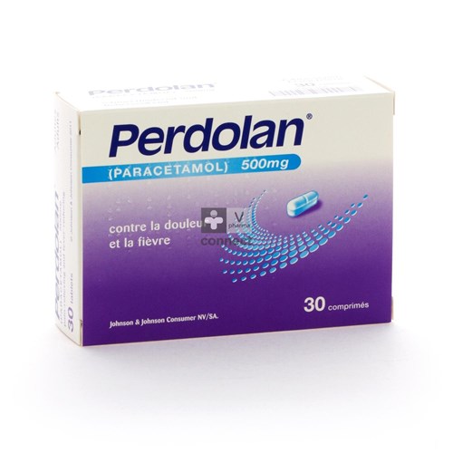 Perdolan 500 mg 30 Comprimés