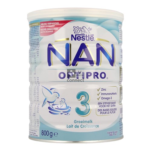 Nestle Nan OptiPro 3 Poudre 800 g