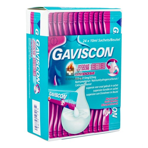 Gaviscon Antiacide - Antireflux 24 Sachets
