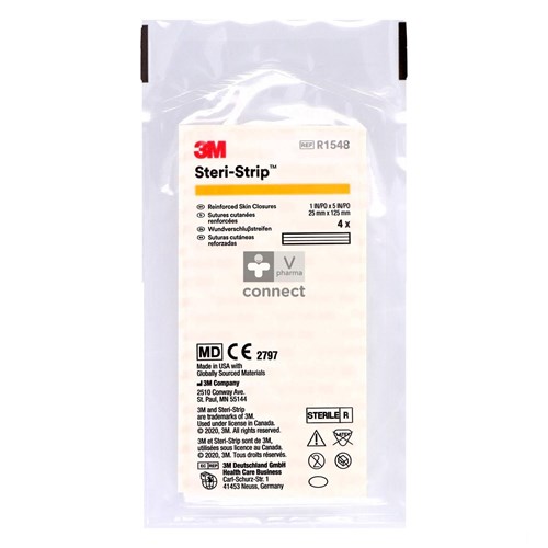 Steri-strip 3m Steril 22,0x135mm 1x4 R1548