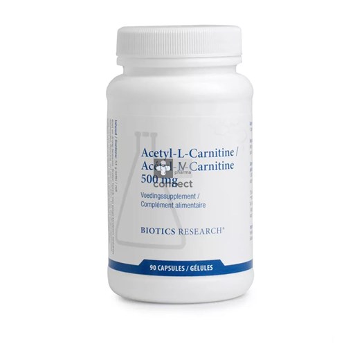 Biotics Acetyl L Carnitine 500 mg 90 Comprimés