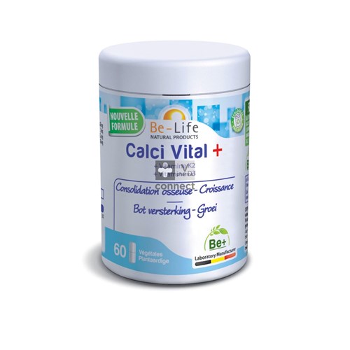 Be-Life Calci Vital + 60 Gélules