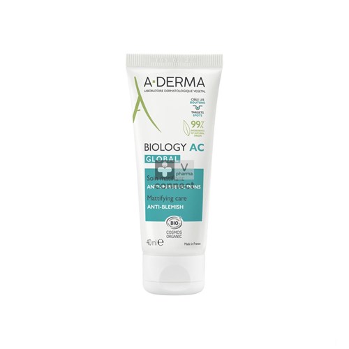 Aderma Biology Ac Global Soin Anti-Imperfections 40 ml